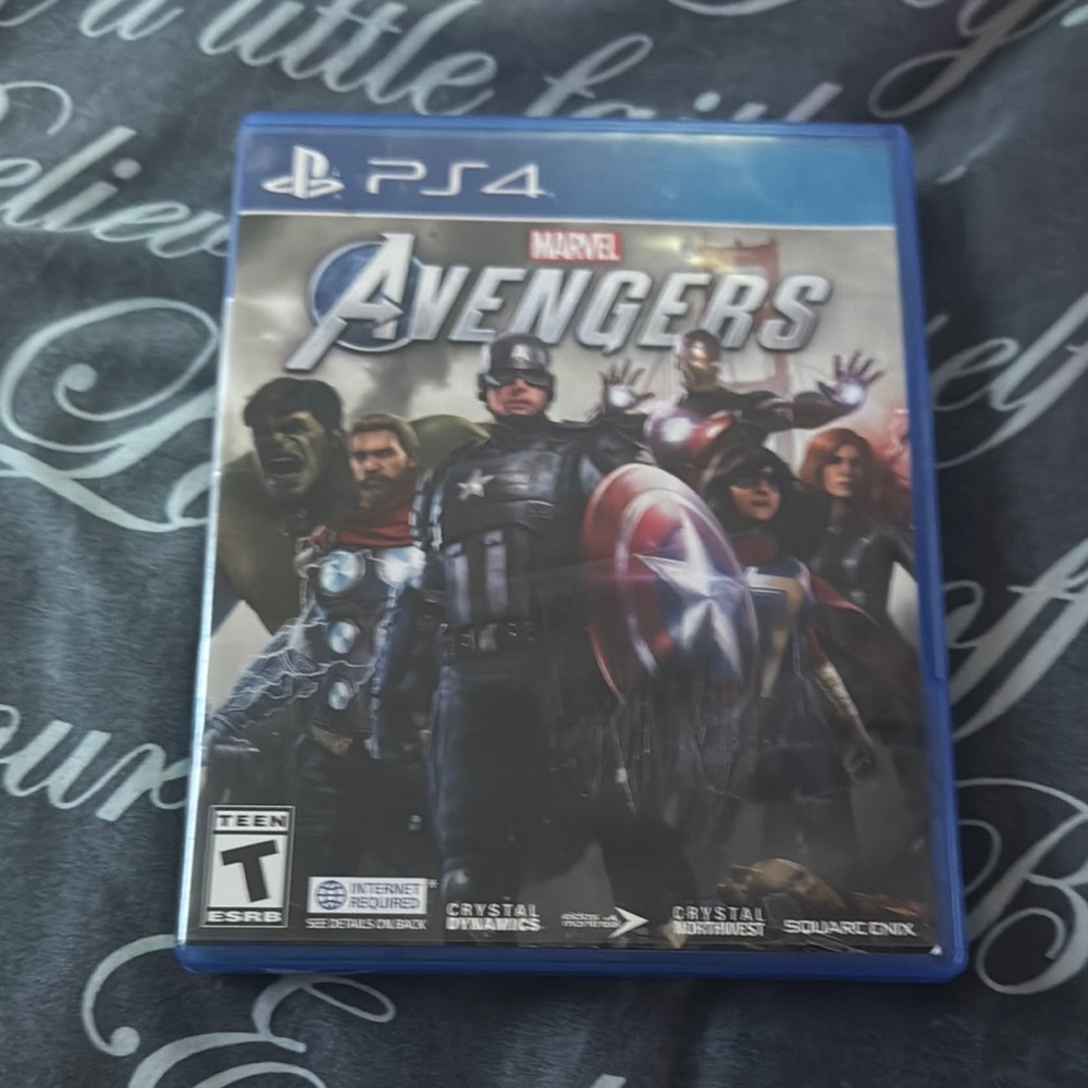 Marvel Avengers for PS4 - Blue Case